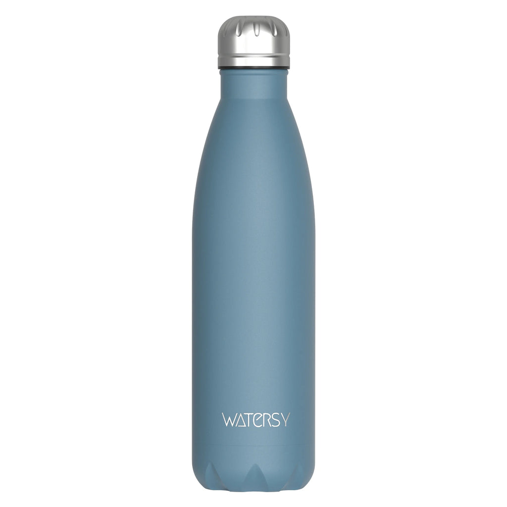 WATERSY 500ml Insulated Vacuum Flask – 304 Stainless Steel Double-Wall Thermal Water Bottle, 12–24hr, 18 Colors