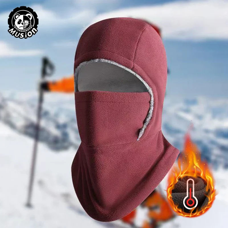 Adjustable Winter Balaclava with Full Face and Neck Cover