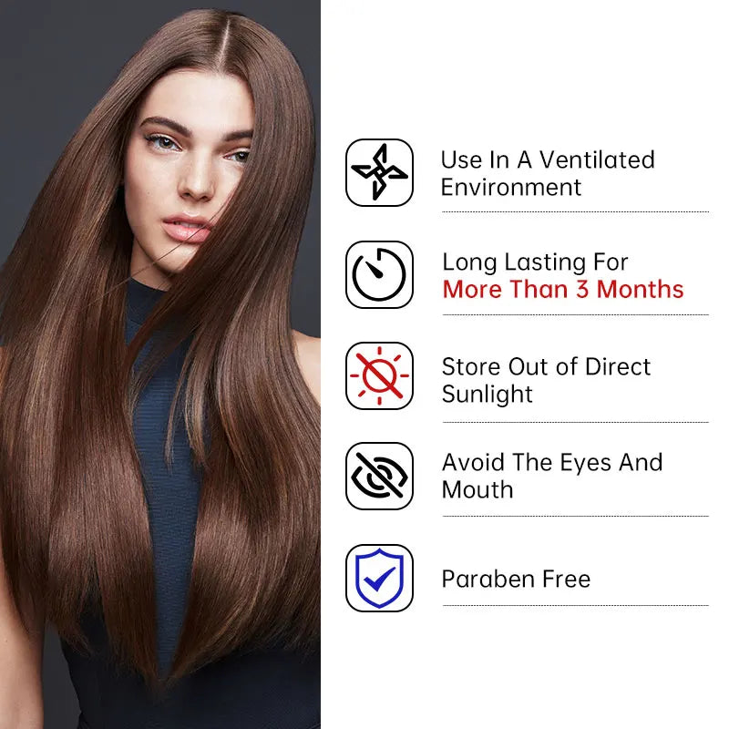 PURC 8% Keratin Smoothing Treatment Frizzy Removal Brazilian Keratin Curly Hair Care Products Salon Professional 1000ml