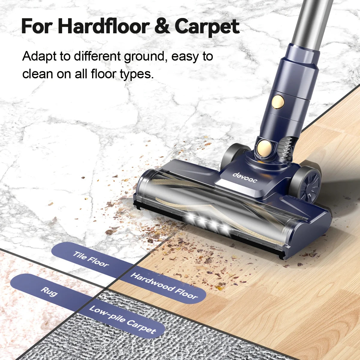 INSE I8 Corded Stick Vacuum Cleaner — 25KPa 600W 6-in-1 Lightweight Handheld for Carpet & Pet Hair, Free-Stand Design