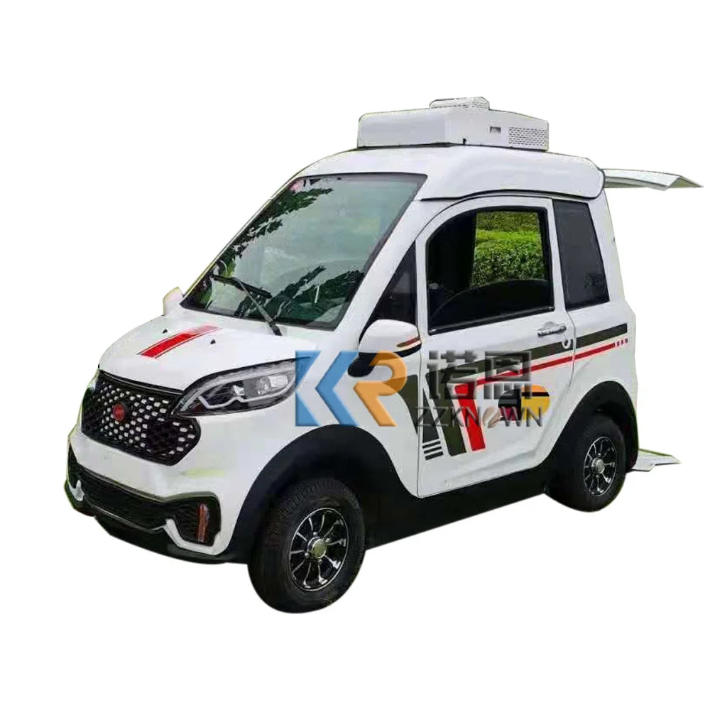 4-Wheel Electric Mini Car for Adults — Customizable Mobility Vehicle & Cargo Scooter