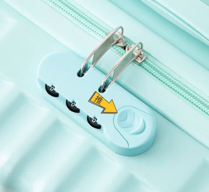 14-Inch Boarding Luggage – Cup Holder & Phone Holder