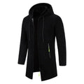 Men's Longline Zip-Up Hoodie