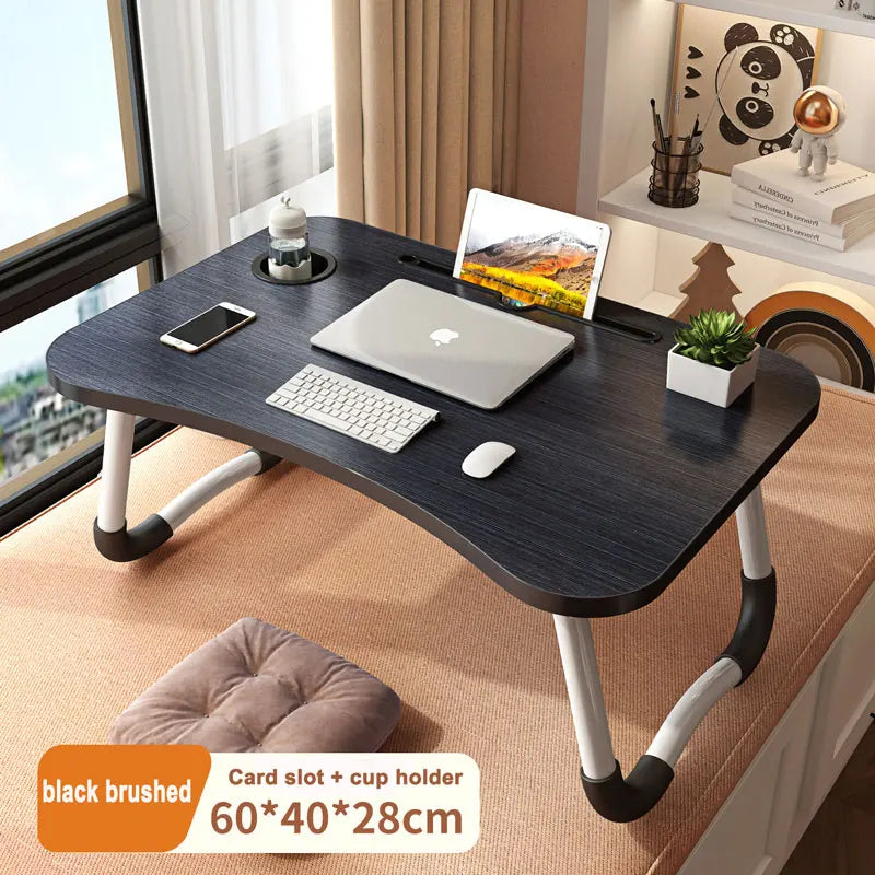 Laptop table bed desk foldable table study table