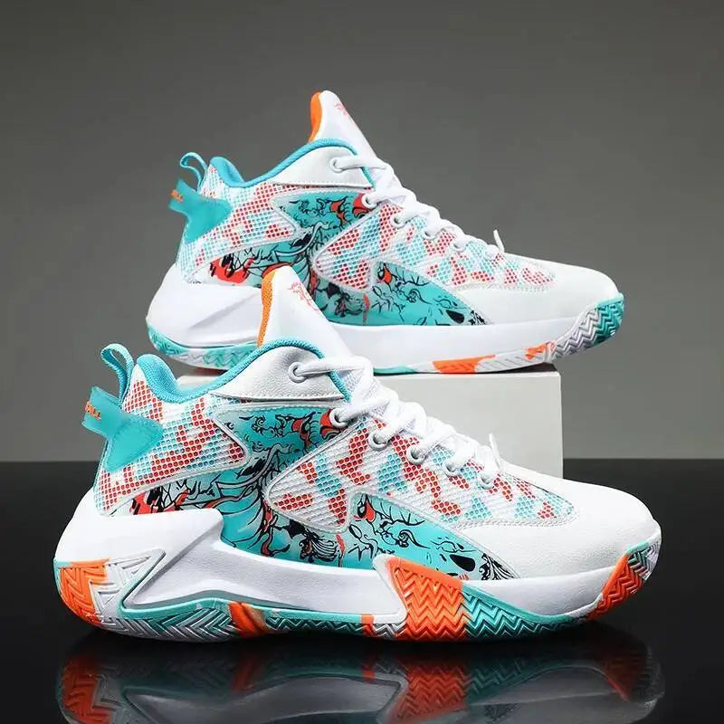 Women's Non-Slip Basketball Sneakers – Lightweight Casual Tennis Shoes