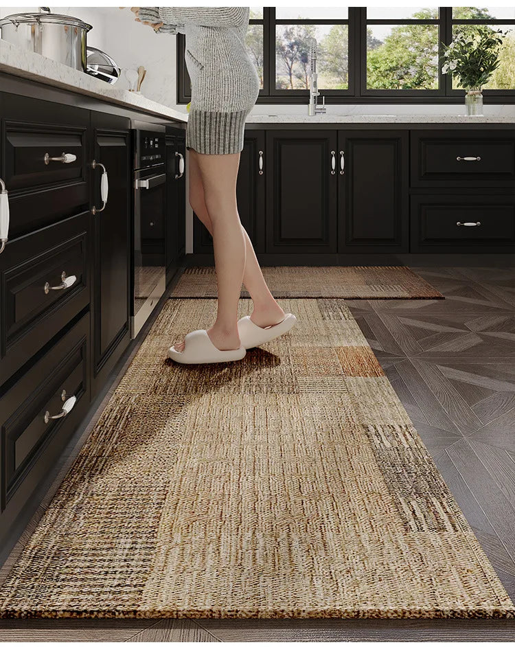 Japanese Kitchen Mat – Long Non-Slip Water & Oil Absorbent Quick-Dry Floor Rug