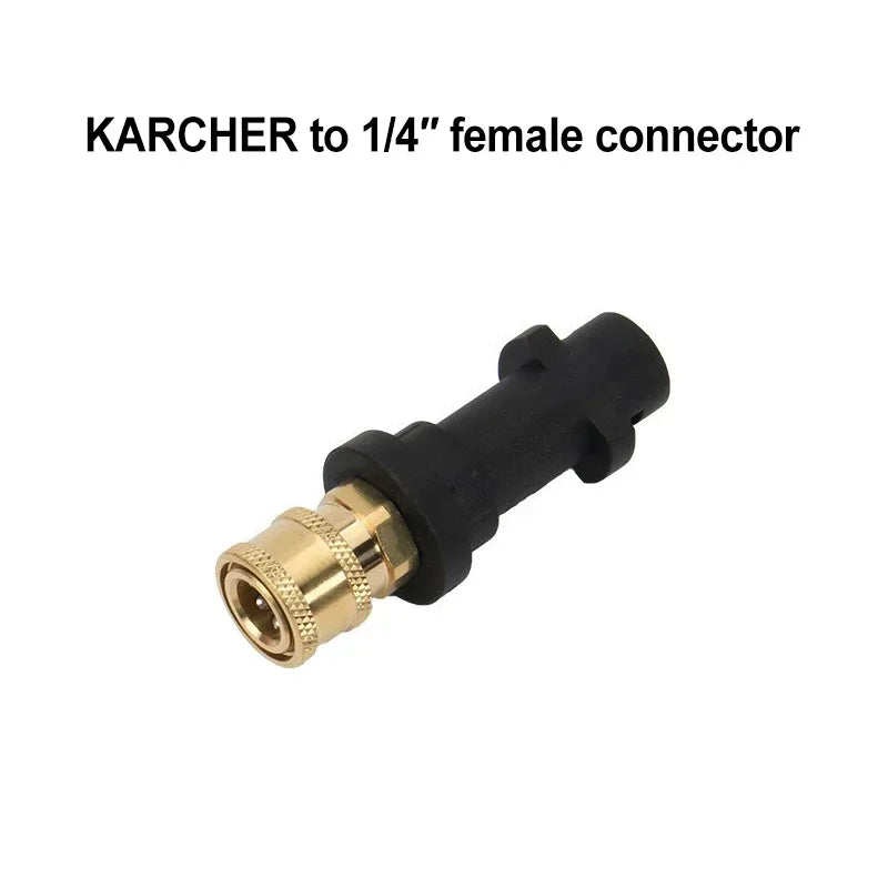 Karcher K2–K7 Pressure Washer Adapter Kit with 5-Color Nozzles & Quick Connector