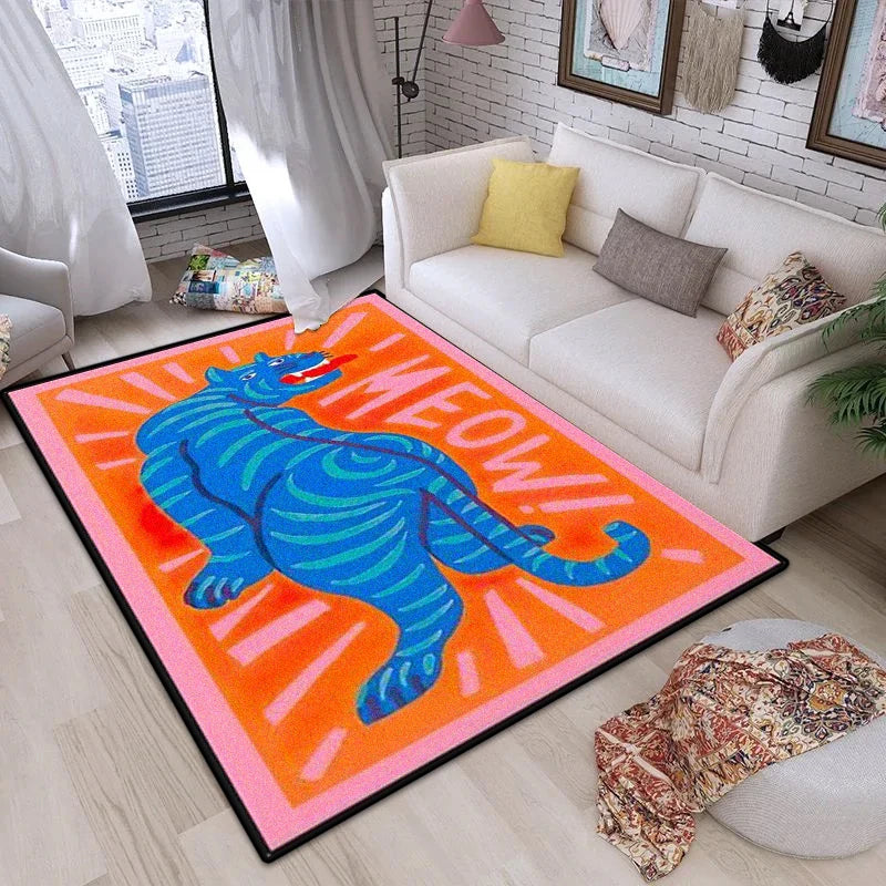 Fashion Plush Area Rug – Large Soft Carpet for Living Room, Bedroom & Cloakroom