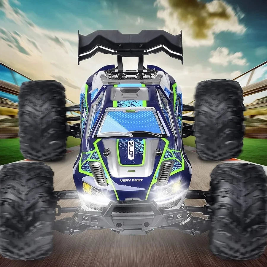4WD 1:16 Scale High Speed Brushless RC Car – 50 or 80KM/H Off-Road Drift Racing Buggy Truck