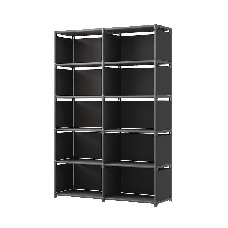 Multilayer Bookshelf & Bookcase – Easy Assembly, Storage Shelf for Books, Toys & Sundries, Living Room, Bedroom & Study