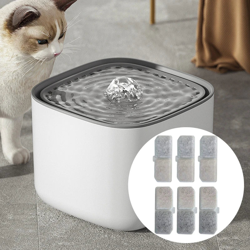 Cat Water Fountain Replacement Filter — 10 Pack