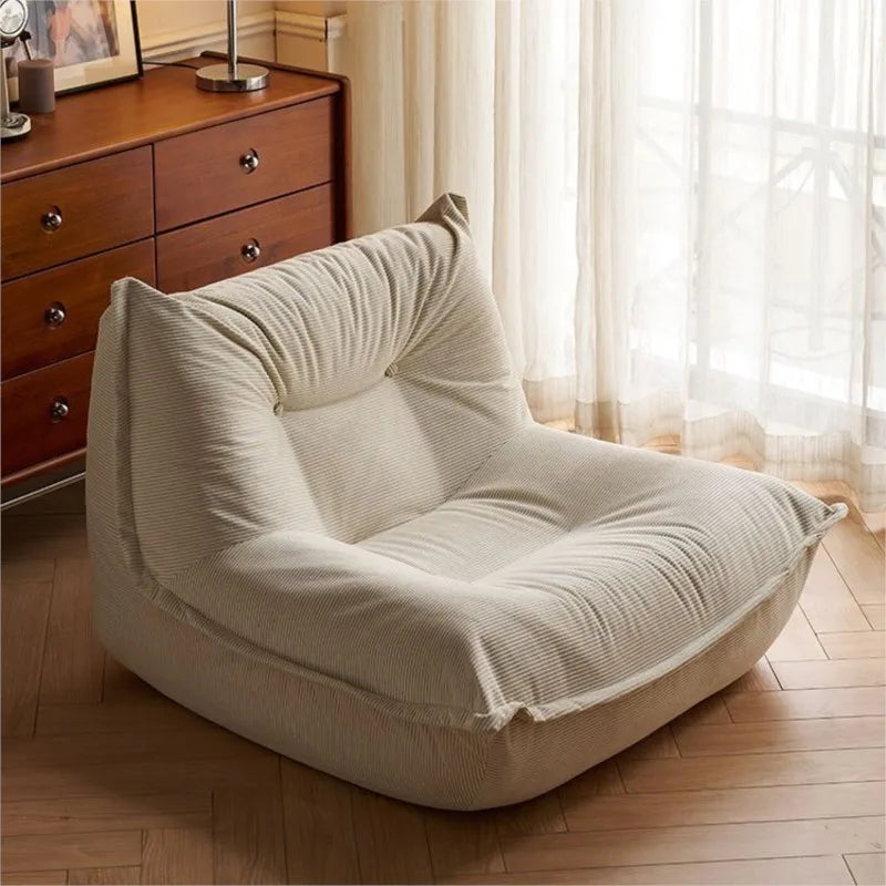 Caterpillar Floor Lounge Chair with Deep Seat