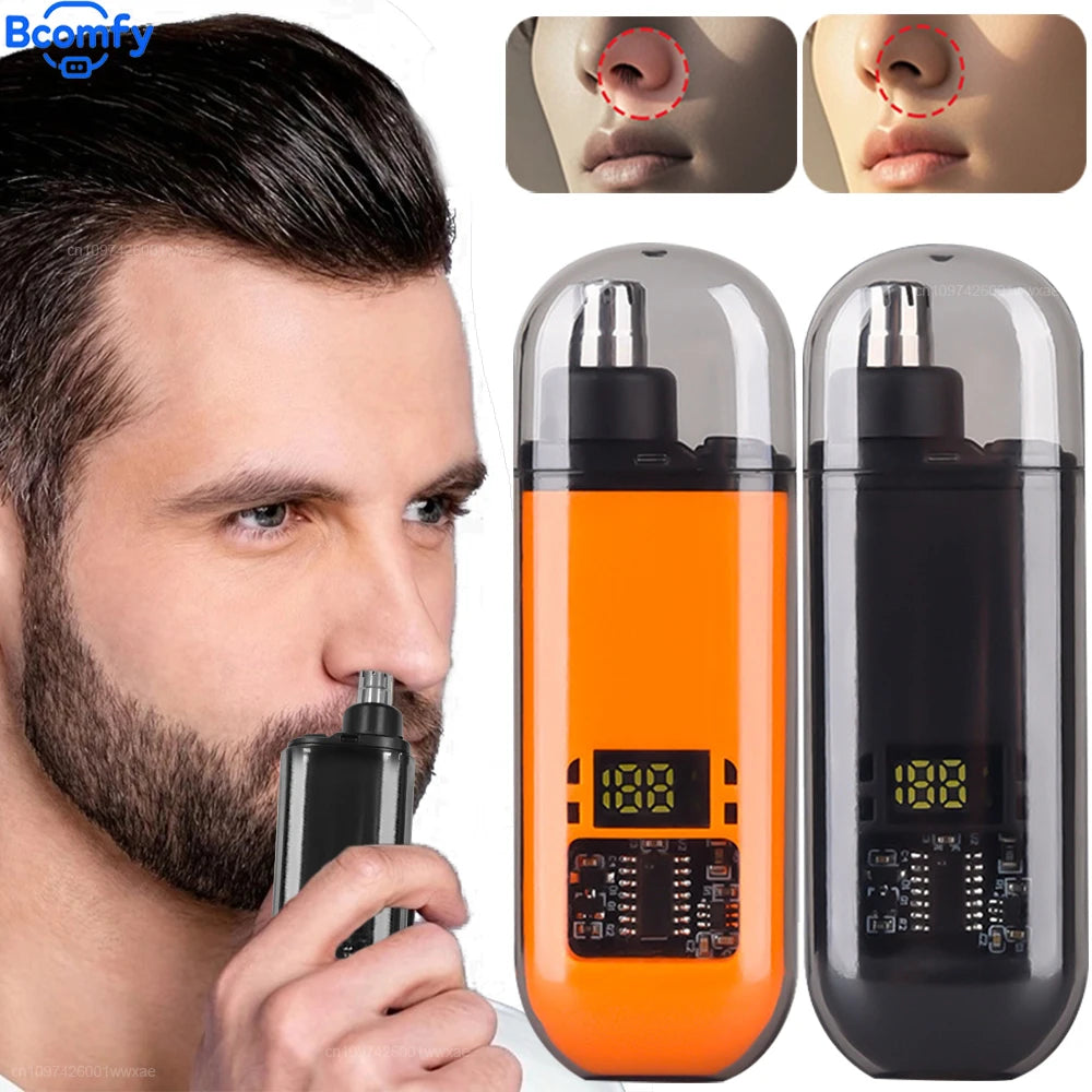 2-in-1 Rechargeable Waterproof Nose & Ear Hair Trimmer