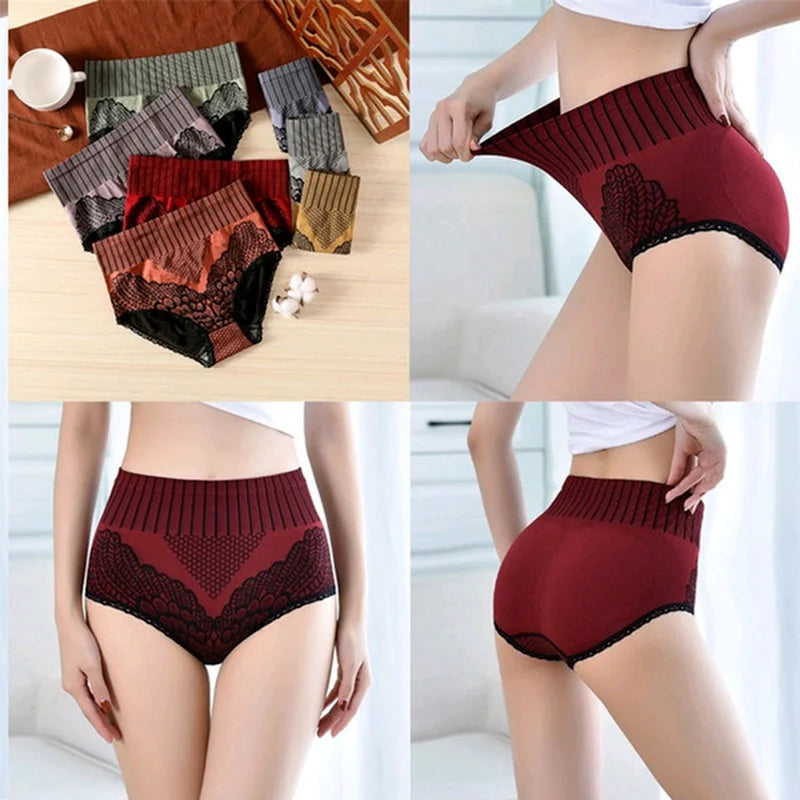 Women's Solid Lace Briefs