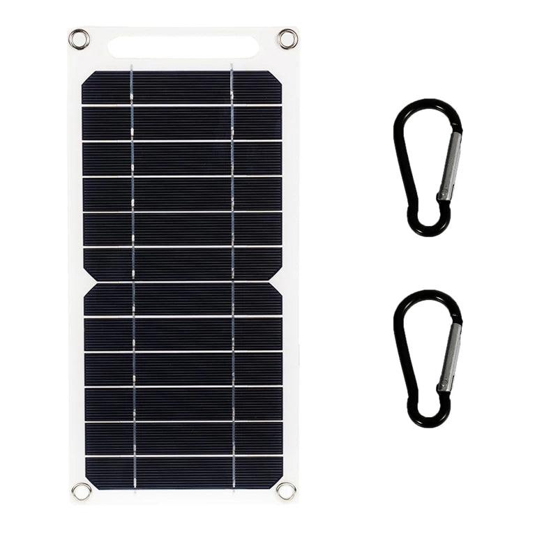 30W Portable Solar Panel — Foldable Monocrystalline Charger for Power Banks & Stations