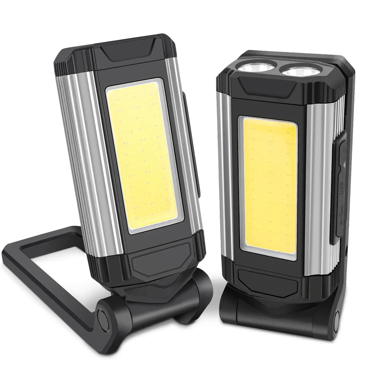 ESMARTER K011 XPE+COB Work Light – 600 Lumen, 5 Modes, Power Bank Function, IP64, USB Rechargeable