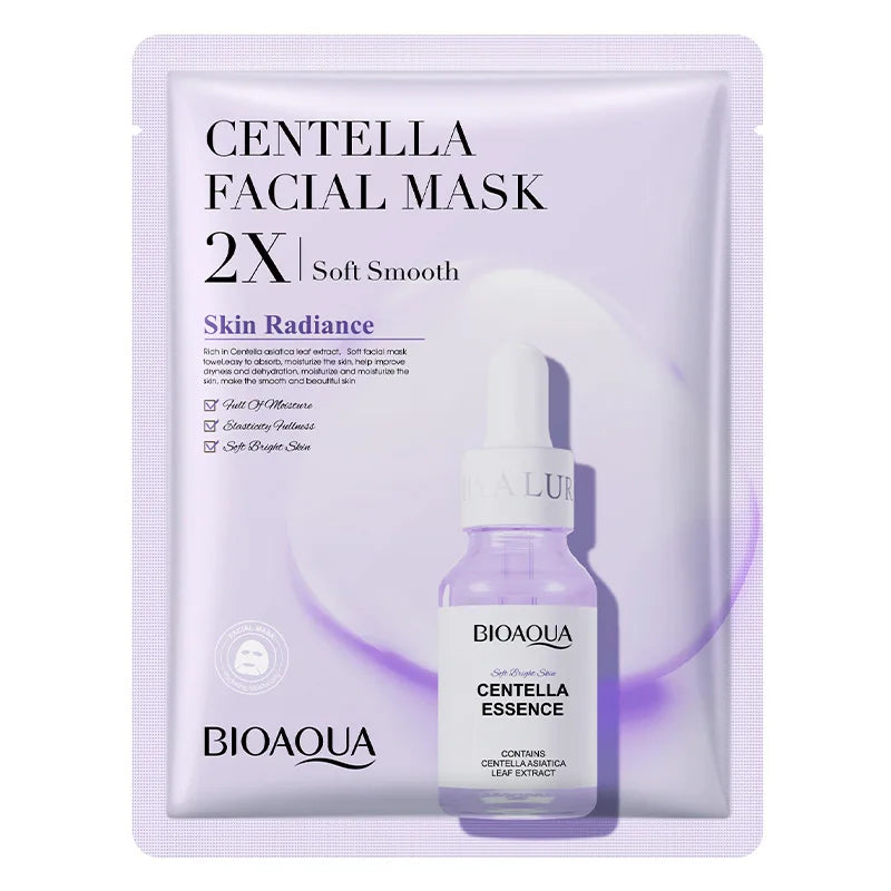 BIOAQUA Centella Collagen Hydrating Face Masks — 20 Pack