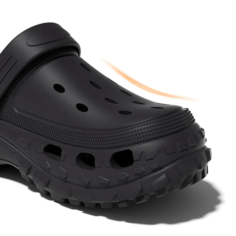 Women's Non-Slip Beach Sandals — Cushioned Clog Sole Comfortable Fashion Slip-On