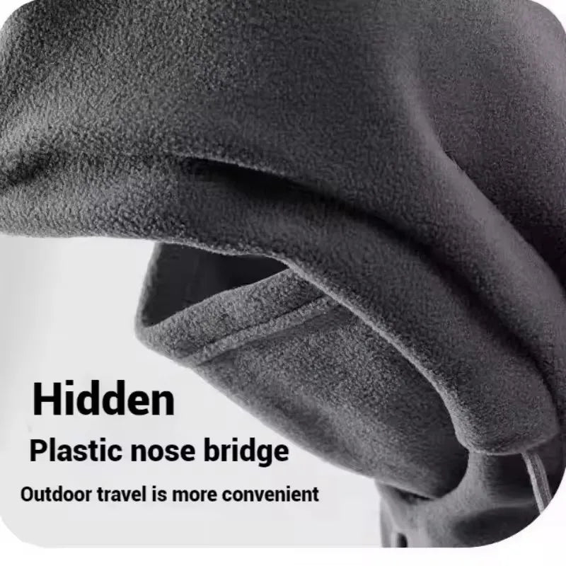 3-in-1 Winter Balaclava Hood with Face and Neck Cover