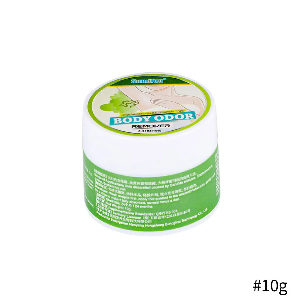 Underarm Odor Control Deodorant Cream 10g – Natural Plant Extract for Men & Women