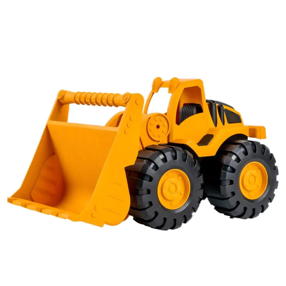 Inertial Beach Construction Truck Toy – Digger, Bulldozer & Tipper for Kids