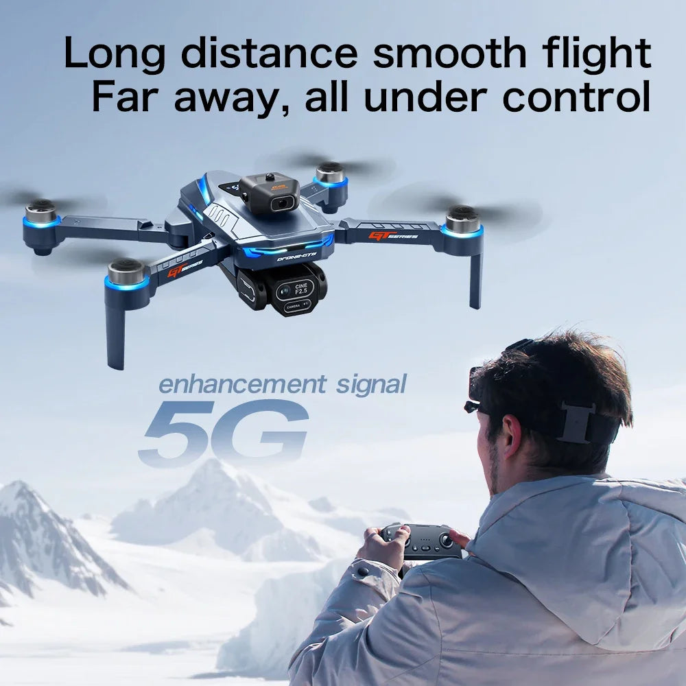 GT8 Drone with Dual Camera & Screen Remote