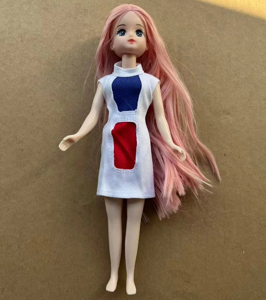 1/6 Scale Luxury Doll Dress — Fashion Clothes for Blythe, Jenny & Licca Dolls
