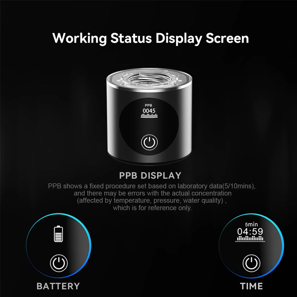 ALTHY Performance Hydrogen Water Generator — DuPont SPE+PEM Dual Chamber, PPB Display & H2 Inhalation