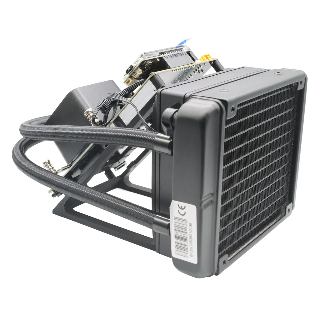 NerdQaxe++ Rev6.1 Hydro Bitcoin Miner – 6TH/s, 100W, SHA-256 Open-Source ASIC
