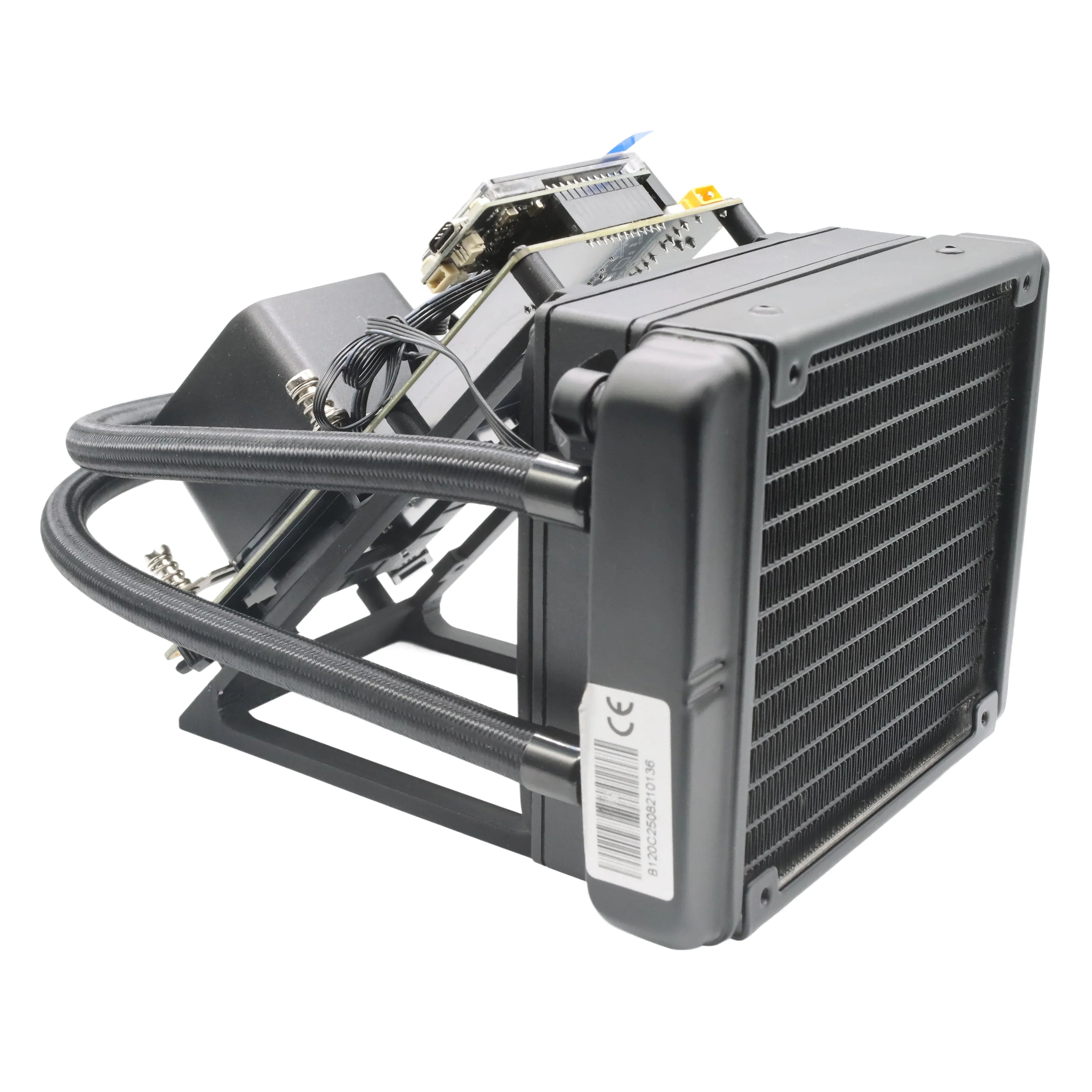 NerdQaxe++ Rev6.1 Hydro Bitcoin Miner – 6TH/s, 100W, SHA-256 Open-Source ASIC