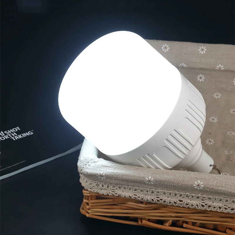USB Rechargeable LED Emergency Lantern – Multifunctional Portable Camping Light for BBQ, Outdoor & Home