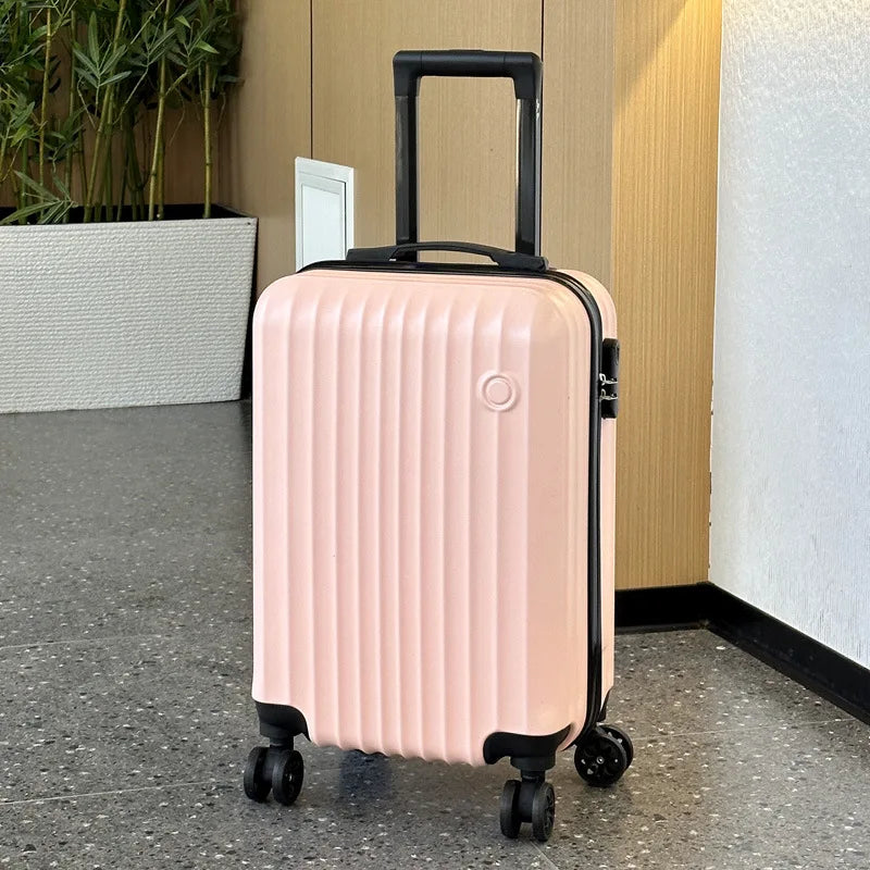 20" PC Hard Shell Carry-On Trolley Case — Compression Resistant