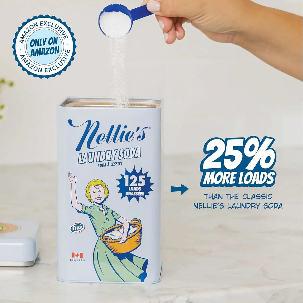 One Tablespoon. 125 Loads. Zero Waste. — Concentrated Laundry Detergent Powder | 4 Ingredients, HE & Septic Safe, All Machines