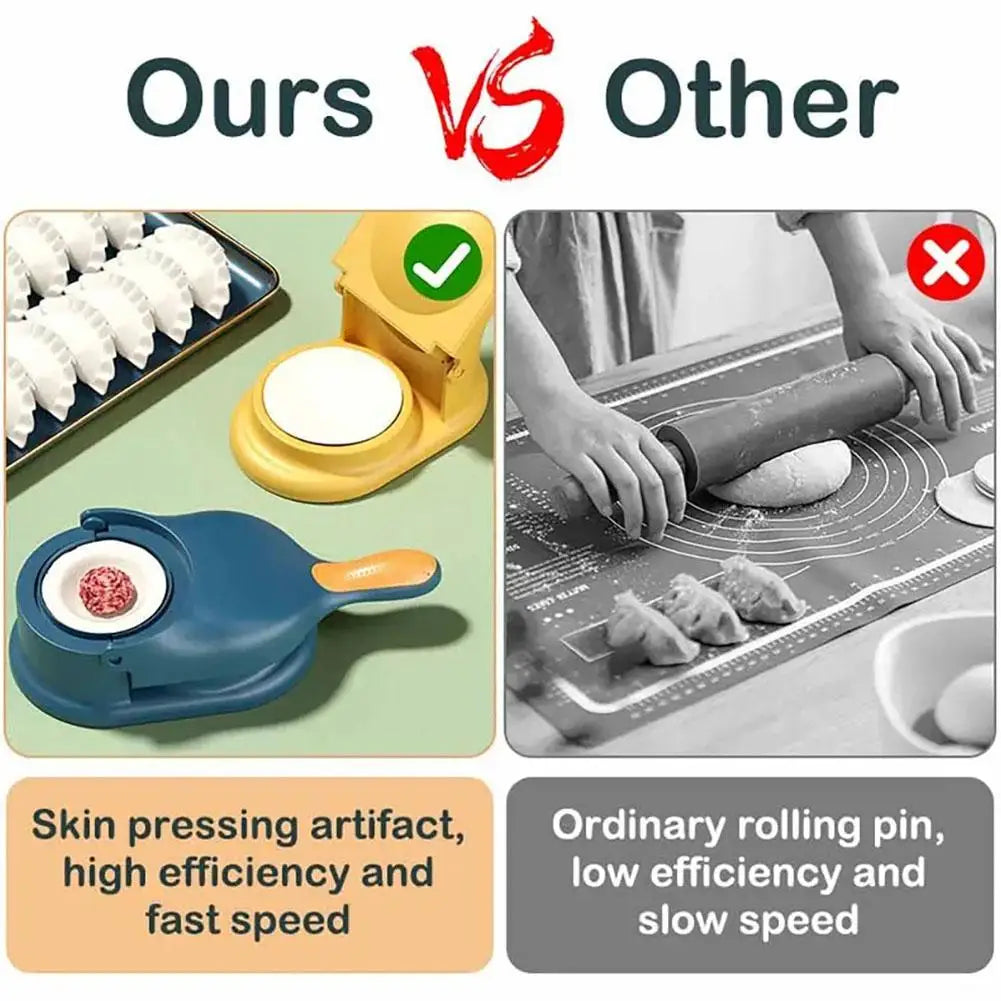 2-in-1 Dumpling Maker & Wrapper Press