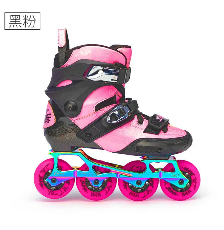 Carbon Fiber Roller Skates – Professional Flat Shoes for Adults & Children, Boys & Girls