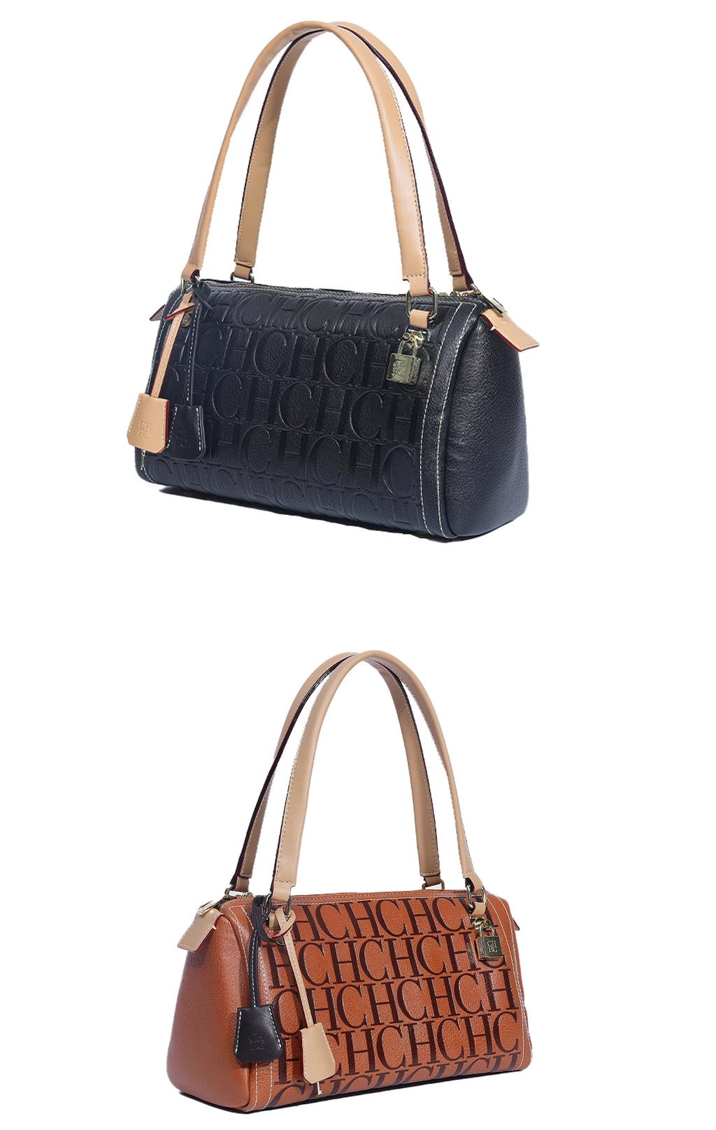 CH Niche Brand PU Bucket Bag – Large Capacity Letter Print Classic Handbag for Women 2026