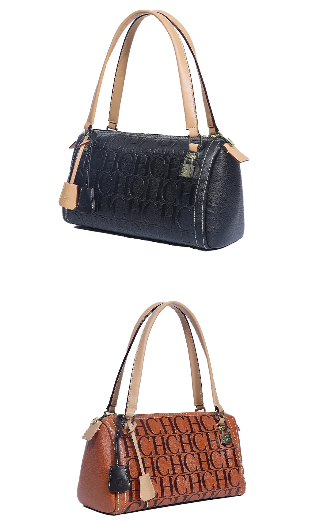 CH Niche Brand PU Bucket Bag – Large Capacity Letter Print Classic Handbag for Women 2026