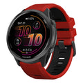 Two-Tone Silicone Sport Watch Band for Garmin Forerunner 265/255/570 & Venu 2/3 | 22mm Quick Release Strap