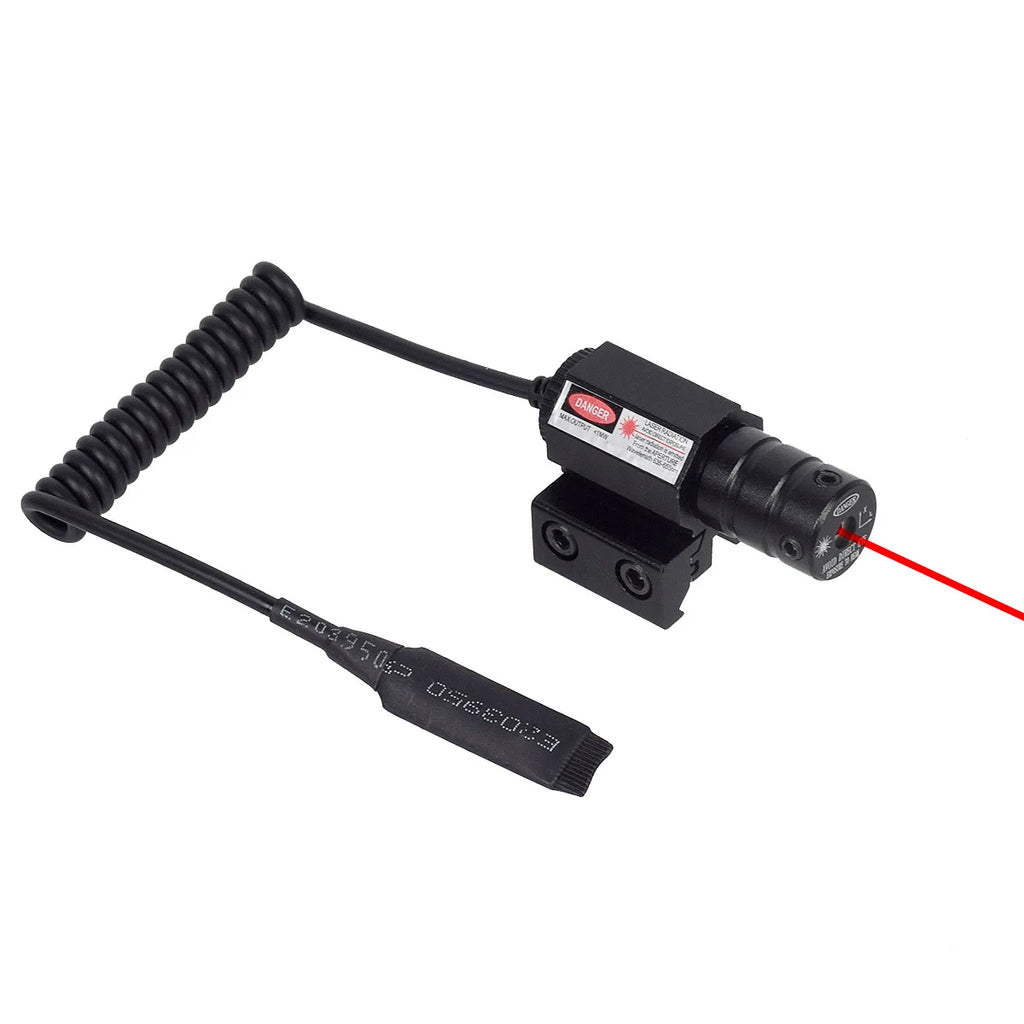Mini Red Dot Laser Sight – Adjustable 635-655nm with 11mm/20mm Rail Mount