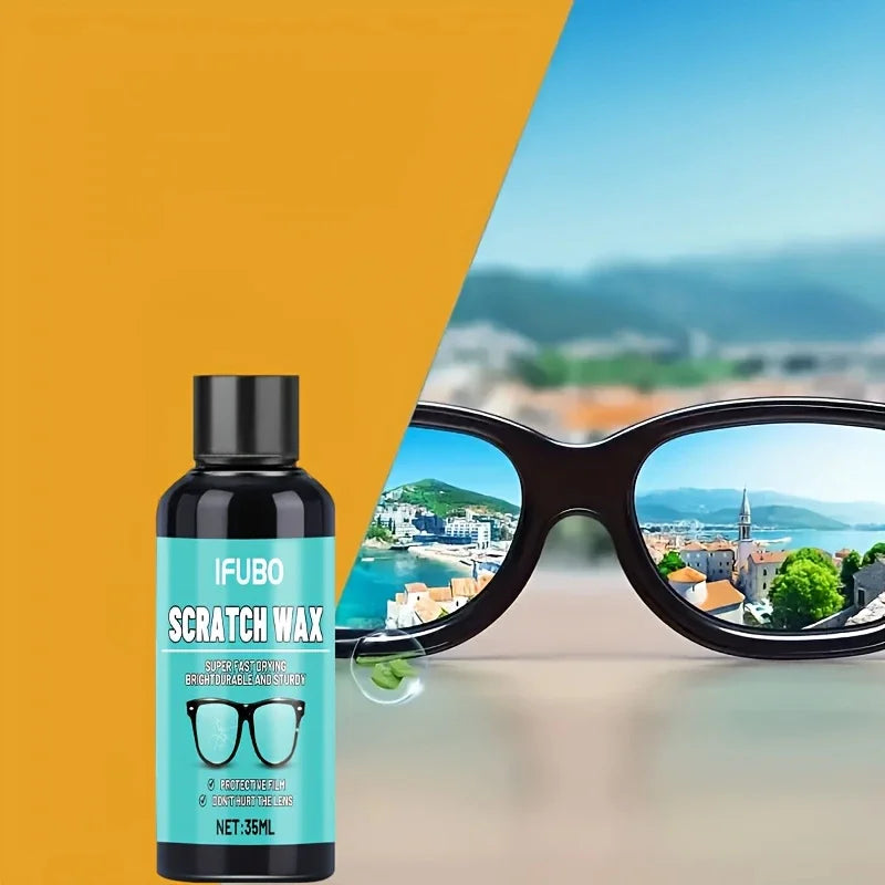 Restore Your Lenses in Minutes — Eyeglass Scratch Repair Cream | 35g, Polishes & Buffs Minor Scratches on Lenses & Frames