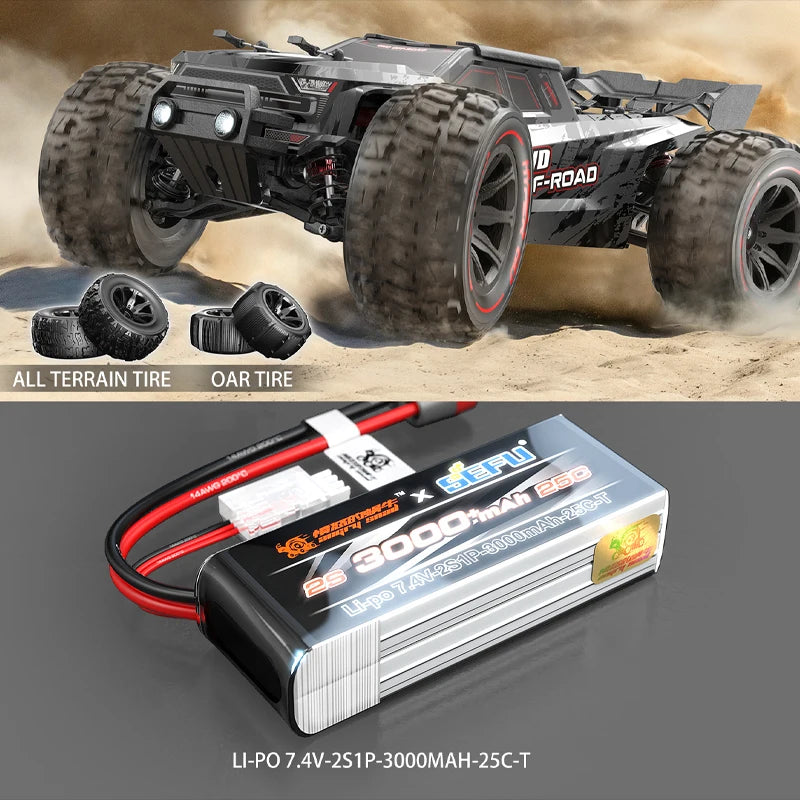 Hyper Go MJX 14209 1/14 Scale 4WD Brushless RC Car – 75KM/H Off-Road Racing Truck
