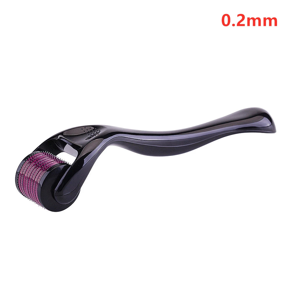 540-Needle Derma Roller — Microneedling for Face & Hair