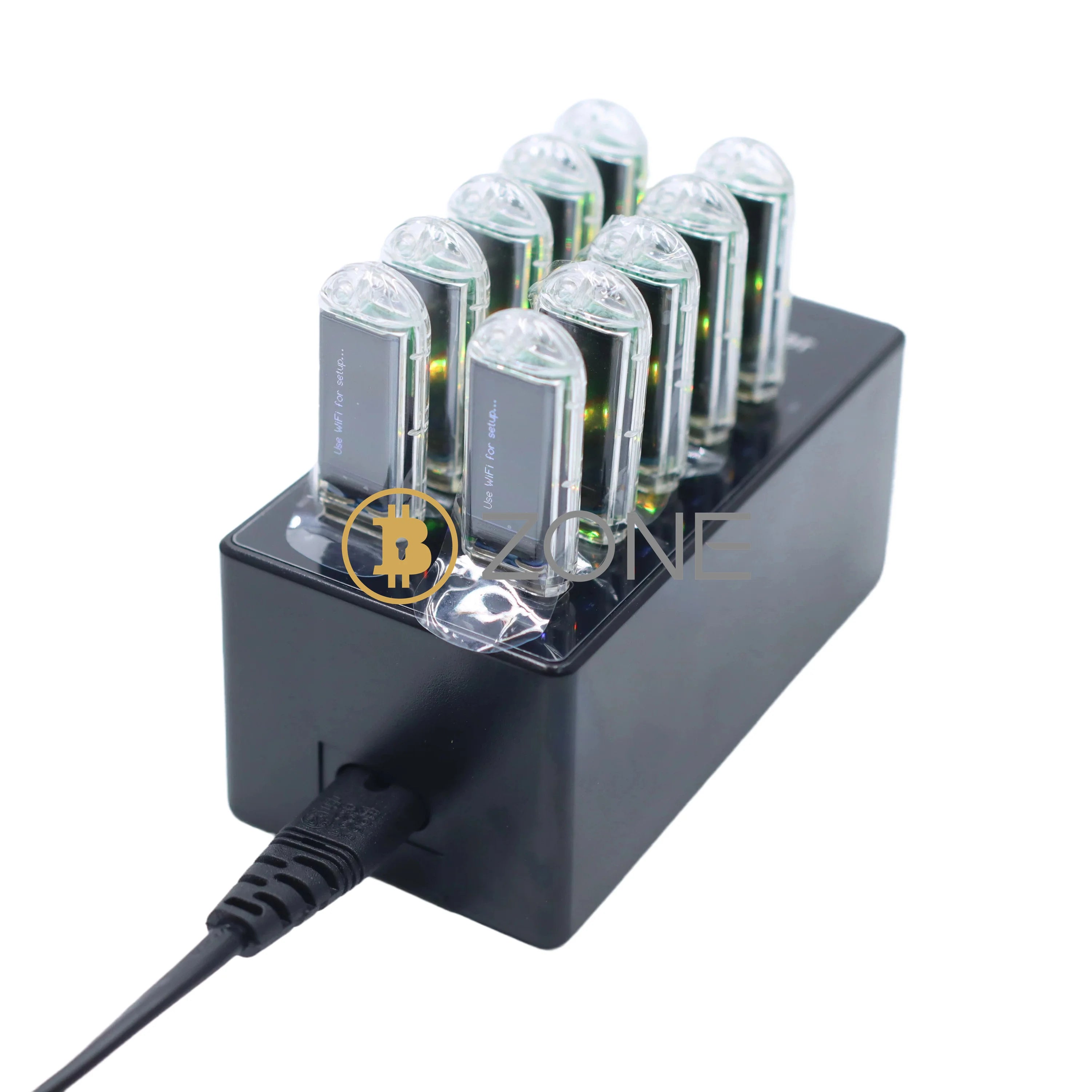 10-Pack USB Bitcoin Miner — 74KH/s Nerd Miner V2