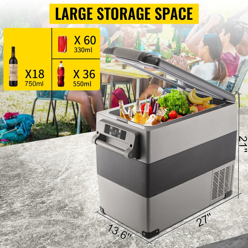 SIHAO Car Refrigerator — 20L 22L 35L 45L 55L Portable Compressor Mini Fridge Freezer DC 110-240V for Camping & Ice Box