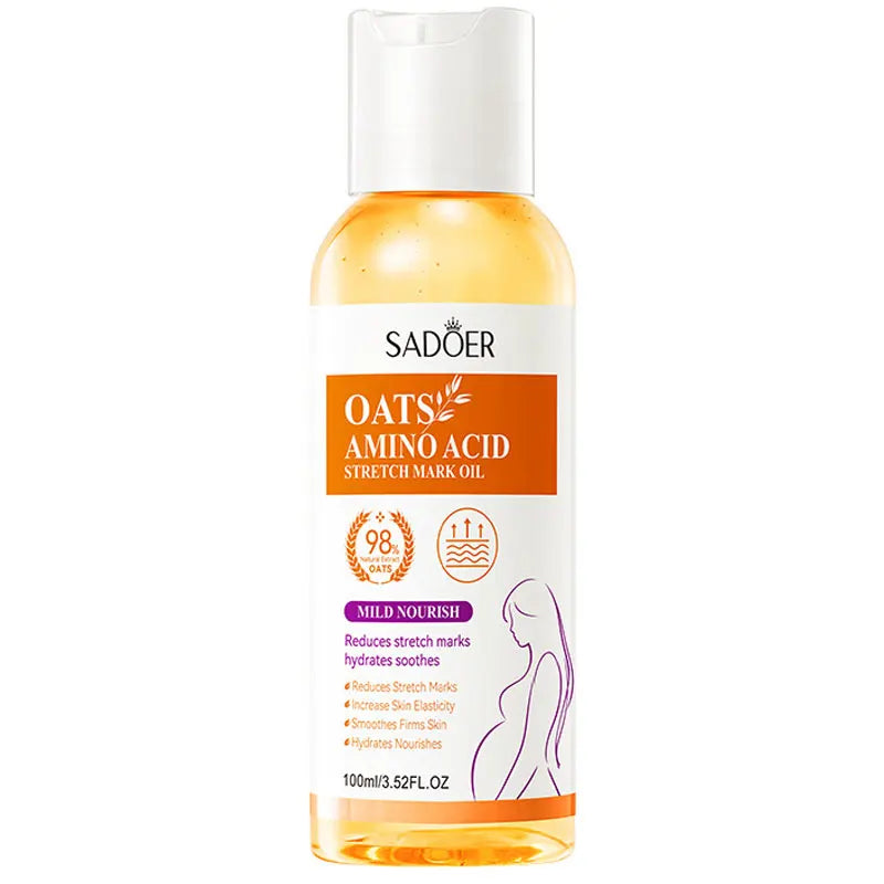 Stretch Marks Permanent Removal Oil — Oat Amino Acid Firming & Repair Body Oil 100ml