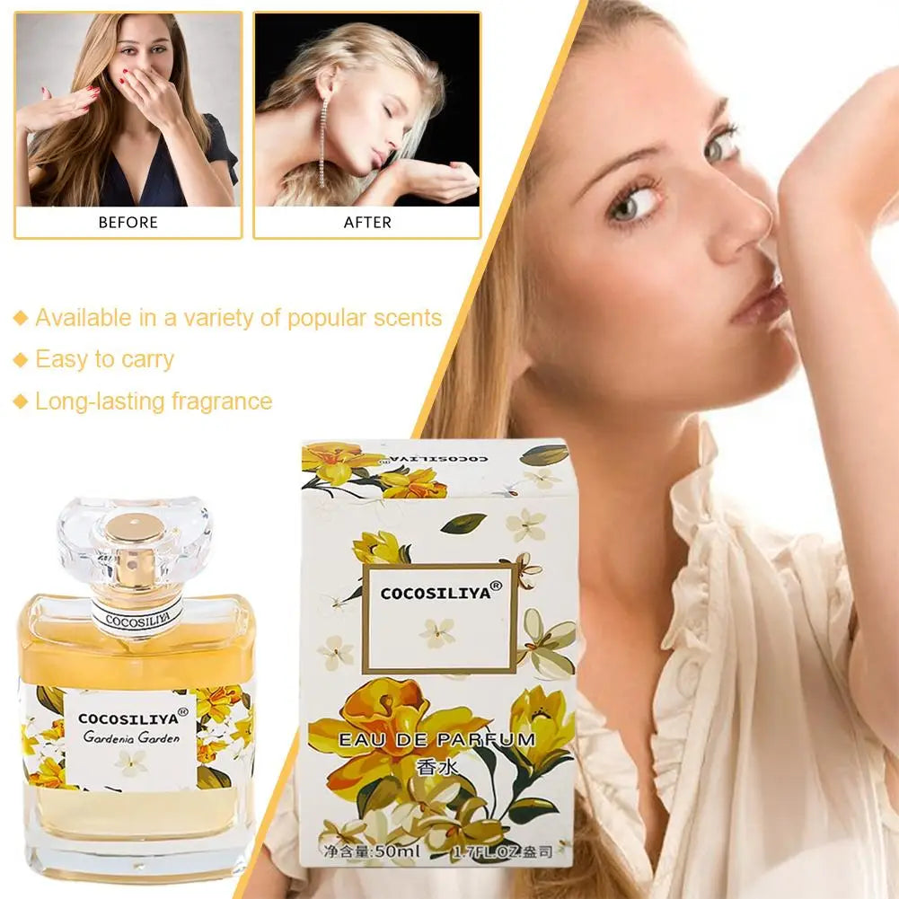 Women's Natural Floral EDP 50ml – Long-Lasting Light Fresh Perfume