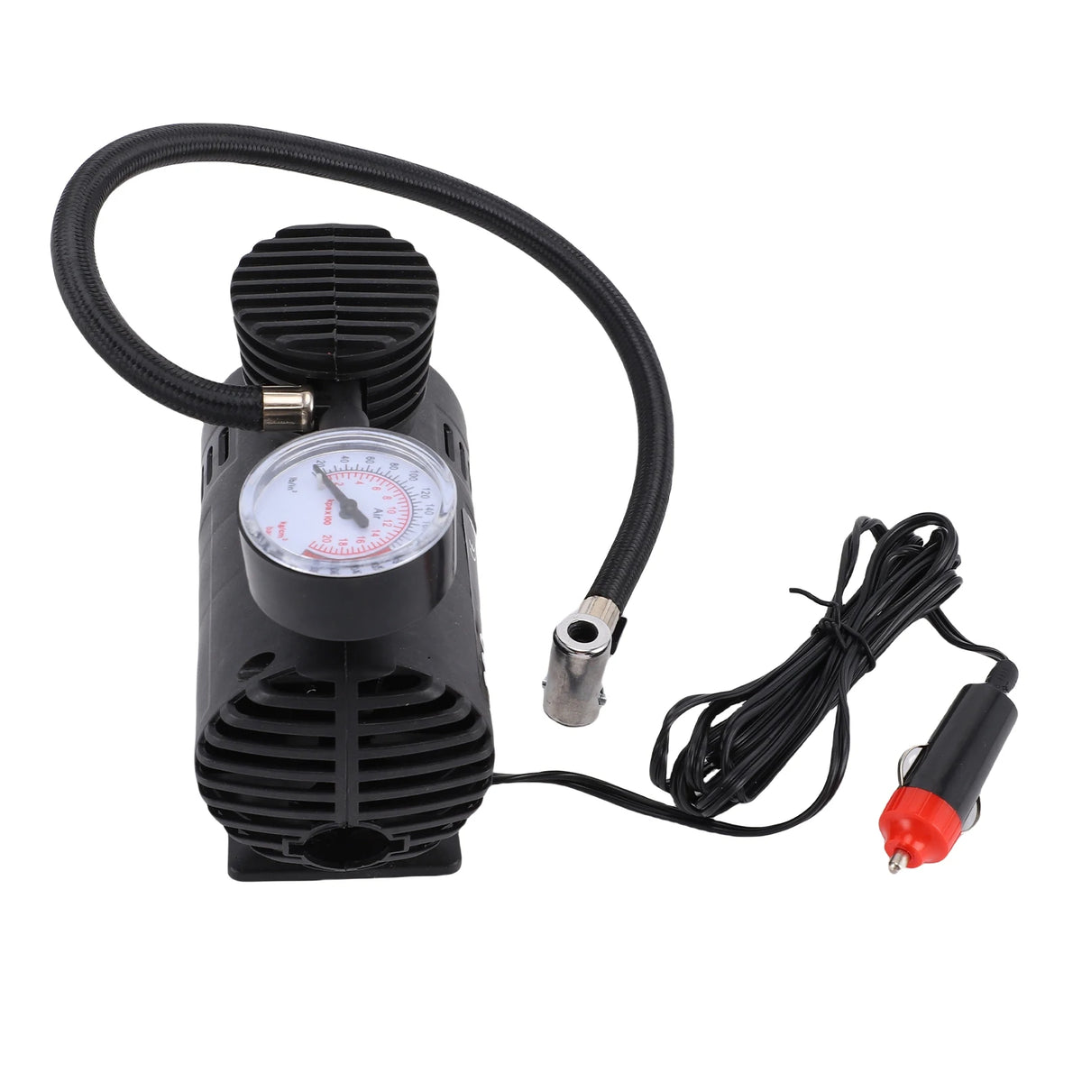 12V Portable Air Compressor for Bike Tires and Sports Balls