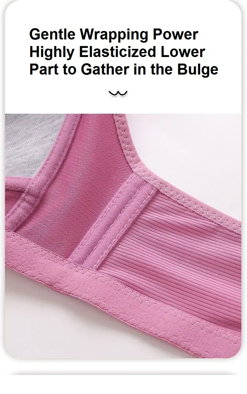 Full Cup No-Wire Lifting Bra — All-Day Comfort & Support for Large Sizes