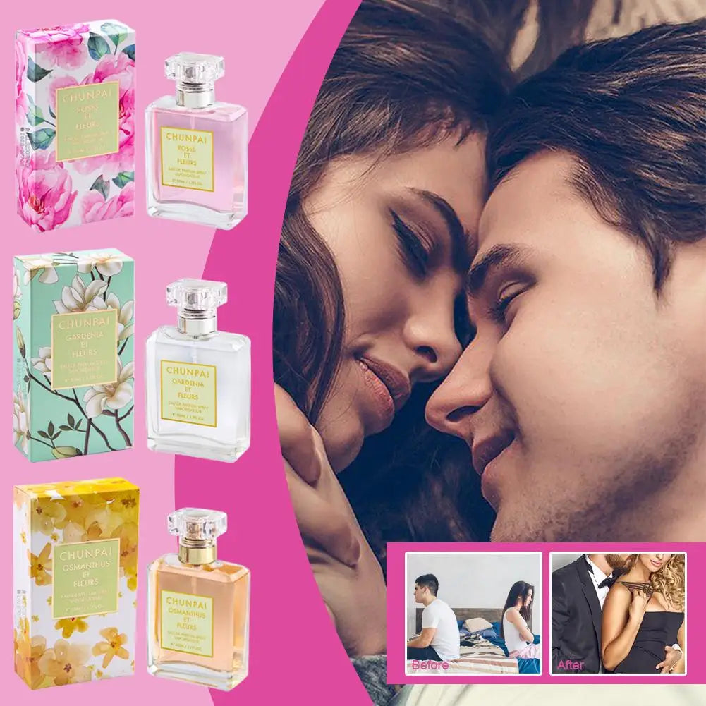 Women's Floral Perfume – Osmanthus, Rose & Gardenia Long-Lasting Feminine Fragrance