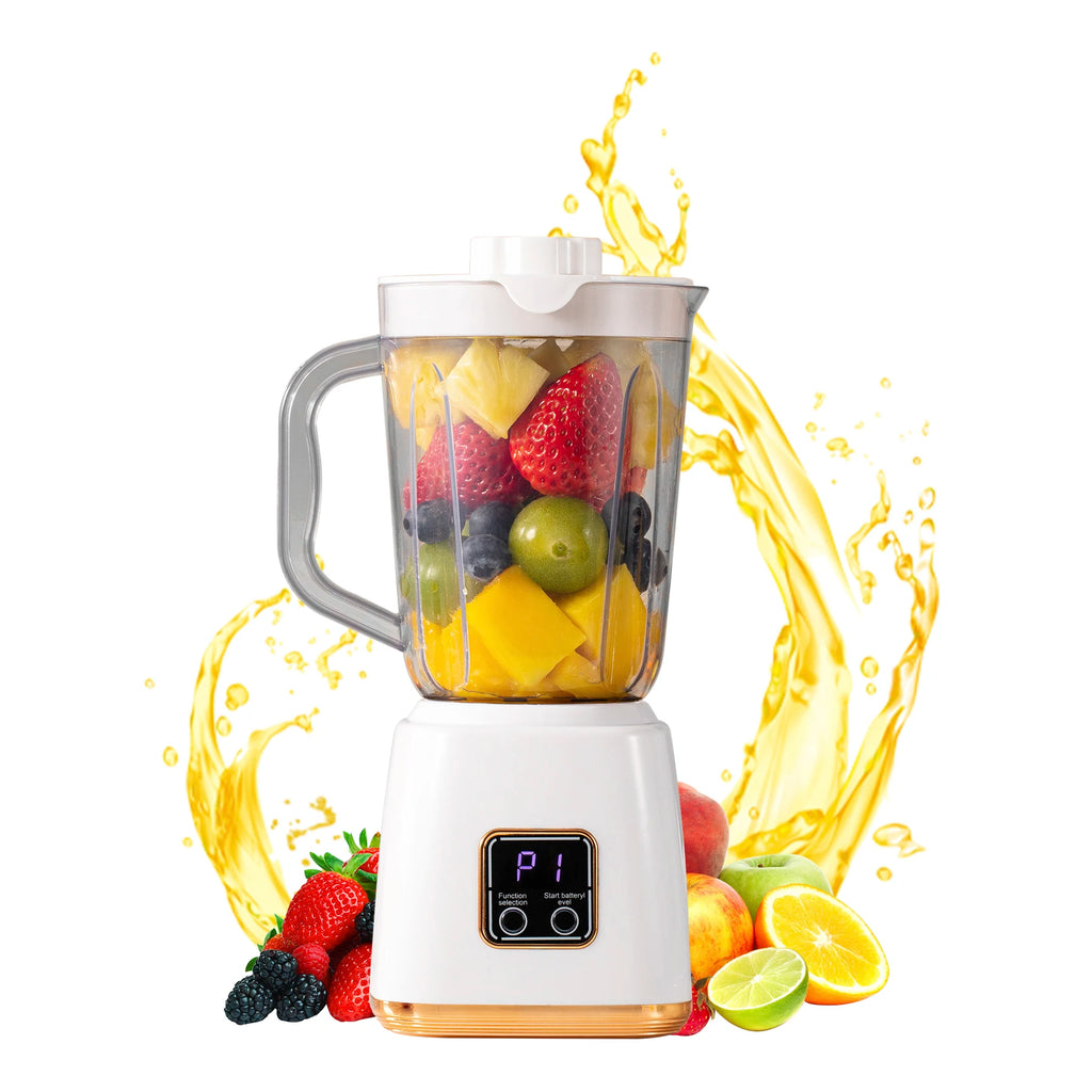 Small Household Fruit Juicer – Compact Electric Blender for Smoothies, Milkshakes & Fresh Juice